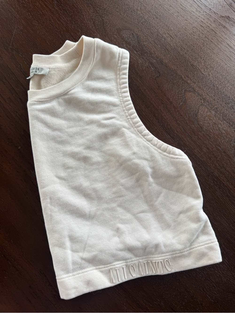 All Saints Lila Cropped Tank